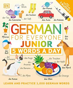 portada German for Everyone Junior: 5 Words a day (en Inglés)