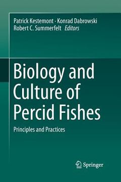portada Biology and Culture of Percid Fishes: Principles and Practices (in English)