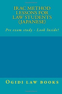 portada IRAC method lessons for law students (Japanese): Pre exam study - Look Inside!