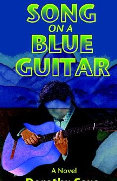 portada song on a blue guitar (en Inglés)