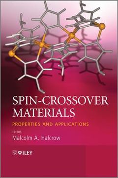 portada Spin-Crossover Materials: Properties and Applications (en Inglés)
