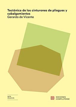 portada Tectónica de los Cinturones de Pliegues y Cabalgamientos (in Spanish)