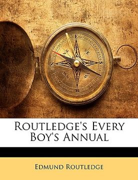 portada routledge's every boy's annual
