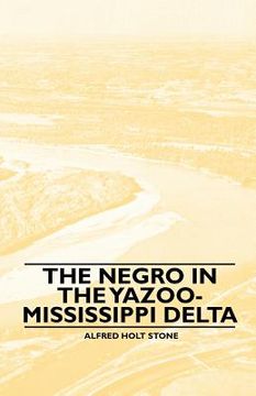 portada the negro in the yazoo-mississippi delta (en Inglés)