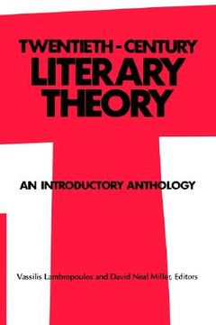 portada twentieth century litera: an introductory anthology (en Inglés)