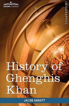portada history of ghenghis khan: makers of history (in English)
