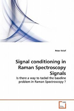 portada signal conditioning in raman spectroscopy signals (en Inglés)