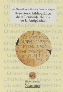 portada Repertorio bibliográfico de la peninsula Ibérica en la antigüedad (Unimedia) (in Spanish)