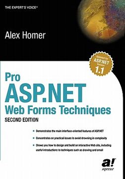 portada pro asp.net web forms techniques (en Inglés)