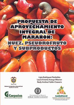 portada Propuesta Tecnologica Para el Aprovechamiento Integral del Marañon: Nuez, Pseudofruto y Subproductos (Ebook)
