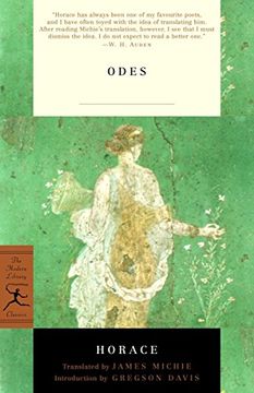 portada Odes: With the Latin Text (Modern Library) (in English)