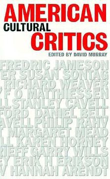 portada american cultural critics american cultural critics american cultural critics (en Inglés)