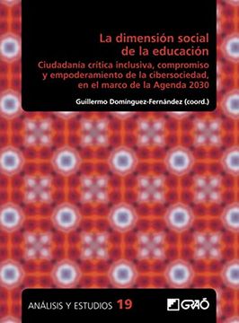 portada La Dimensión Social de la Educación (in Spanish)