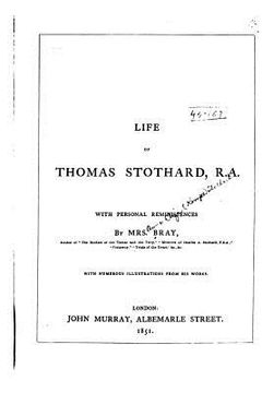 portada Life of Thomas Stothard (en Inglés)