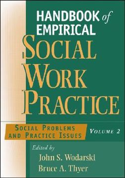 portada handbook of empirical social work practice, social problems and practice issues