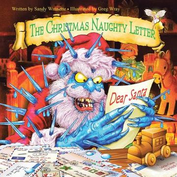 portada The Christmas Naughty Letter (en Inglés)