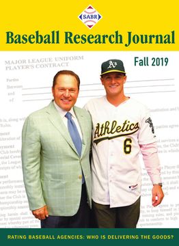 portada Baseball Research Journal (Brj), Volume 48 #2 (en Inglés)