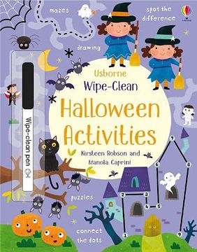 portada Wipe-Clean Halloween Activities (Wipe-Clean Activities) (en Inglés)