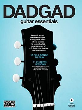 portada Dadgad Guitar Essentials: 11 In-Depth Lessons and 17 Full Songs with Video Downloads Included from Acoustic Guitar Private Lessons (in English)