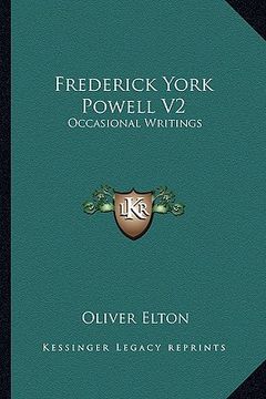 portada frederick york powell v2: occasional writings (en Inglés)