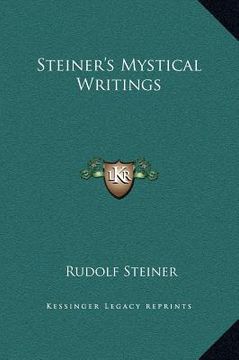 portada steiner's mystical writings (in English)