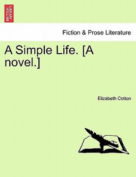 portada a simple life. [a novel.] vol. iii