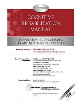 portada cognitive rehabilitation manual (en Inglés)