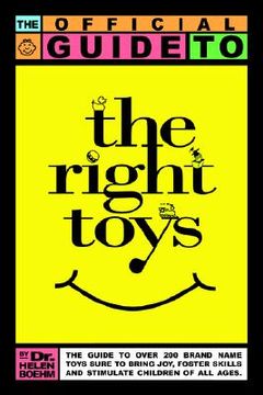 portada the official guide to the right toys (en Inglés)