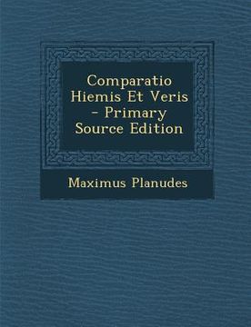 portada Comparatio Hiemis Et Veris (en Latin)