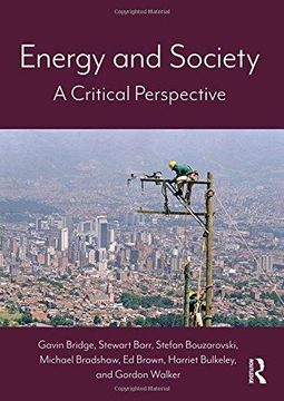 portada Energy and Society: A Critical Perspective (en Inglés)