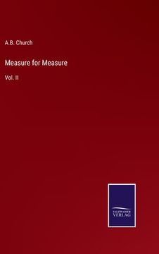 portada Measure for Measure: Vol. II (en Inglés)