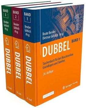 portada Dubbel Taschenbuch für den Maschinenbau set 1-3 (in German)