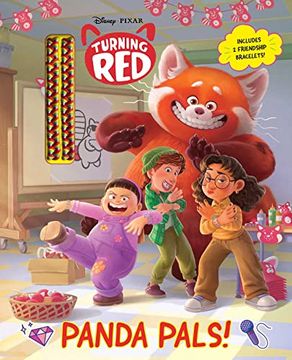 portada Disney Pixar: Turning Red: Panda Pals! (Book With Friendship Bracelets) 