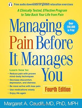 portada Managing Pain Before It Manages You, Fourth Edition (in English)