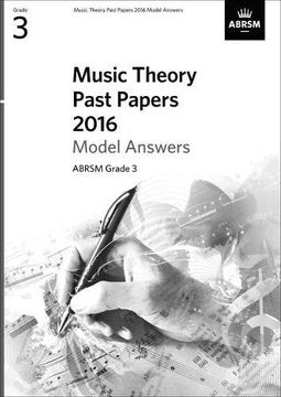 portada Abrsm Music Theory Past Papers 2016 Model Answers: Grade 3 Livre Sur la Musique
