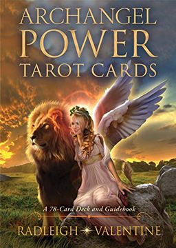 portada Archangel Power Tarot Cards: A 78-Card Deck and Guid (en Inglés)