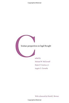 portada Christian Perspectives on Legal Thought (en Inglés)