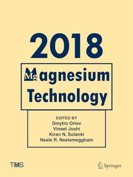 portada Magnesium Technology 2018 (en Inglés)