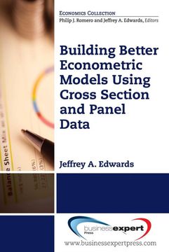 portada Building Better Econometric Models Using Cross Section and Panel Data (Economics Collection) 