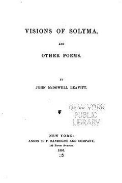 portada Visions of Solyma, and Other Poems (en Inglés)
