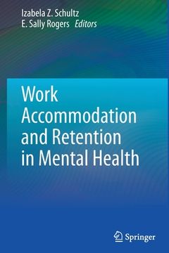 portada Work Accommodation and Retention in Mental Health (en Inglés)