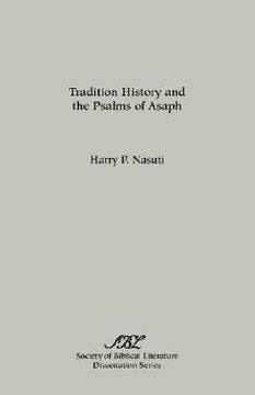 portada tradition history and the psalms of asaph (in English)