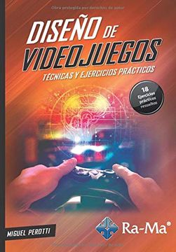 portada Diseño de Videojuegos: Tecnicas y Ejercicios Practicos
