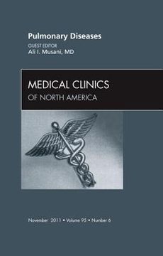 portada Pulmonary Diseases, an Issue of Medical Clinics: Volume 95-6 (en Inglés)