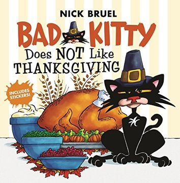 portada Bad Kitty Does not Like Thanksgiving (en Inglés)