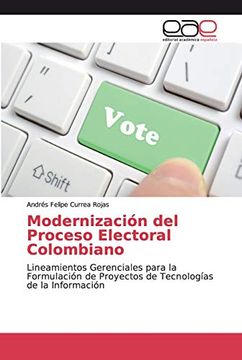 portada Modernización del Proceso Electoral Colombiano