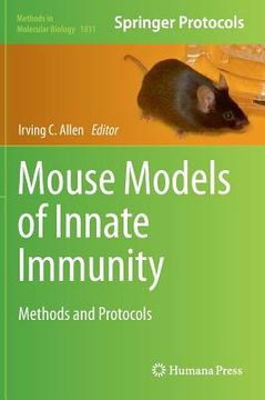 portada Mouse Models of Innate Immunity: Methods and Protocols