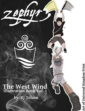 portada Zephyr The West Wind Illustration Book: The Art of the Chaos Chronicles, Volume 1