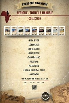 portada Roadbook Adventure Intégrale Namibie Afrique