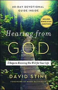 portada Hearing From God: 5 Steps to Knowing his Will for Your Life (en Inglés)